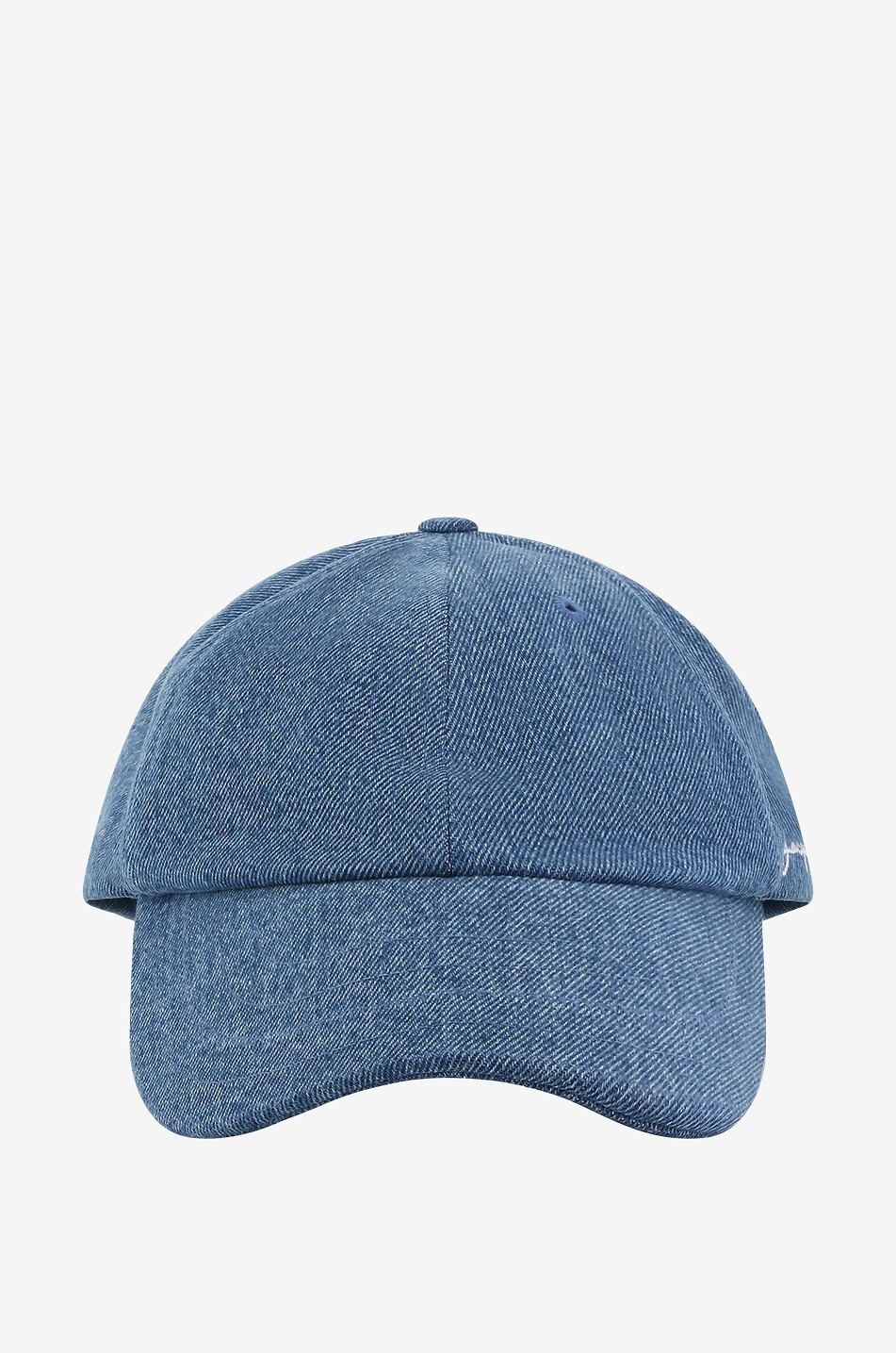 Denim-Baseballkappe La casquette Jacquemus