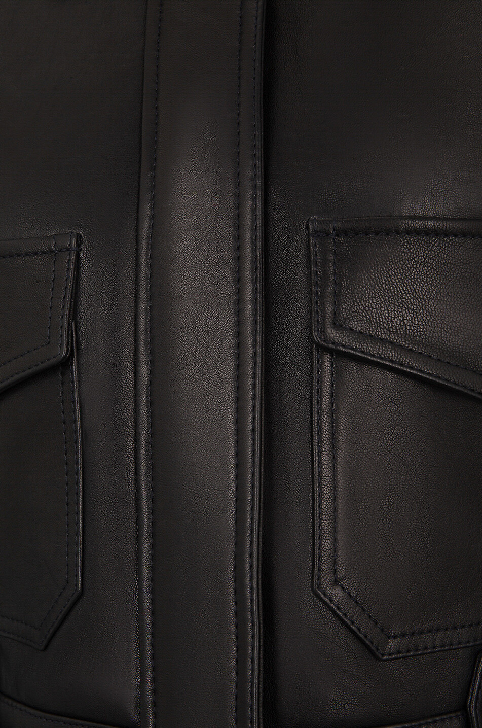 KHAITE Perfecto raccourci en cuir The Cordelia Femme NOIR 7