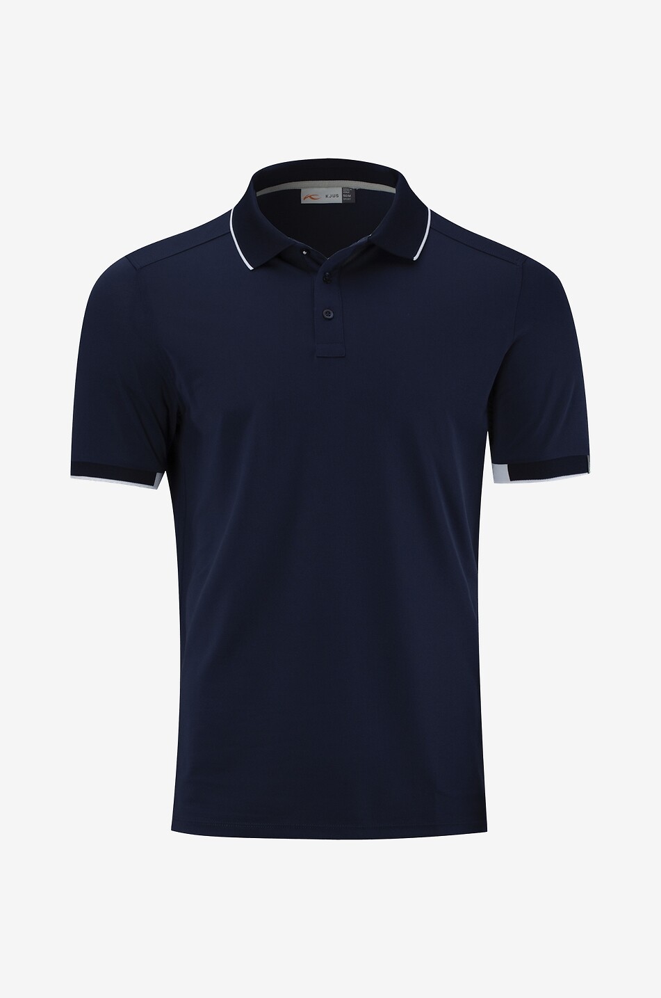 KJUS Golf-Polohemd mit UV-Schutz Steeve Herren BLAU 1