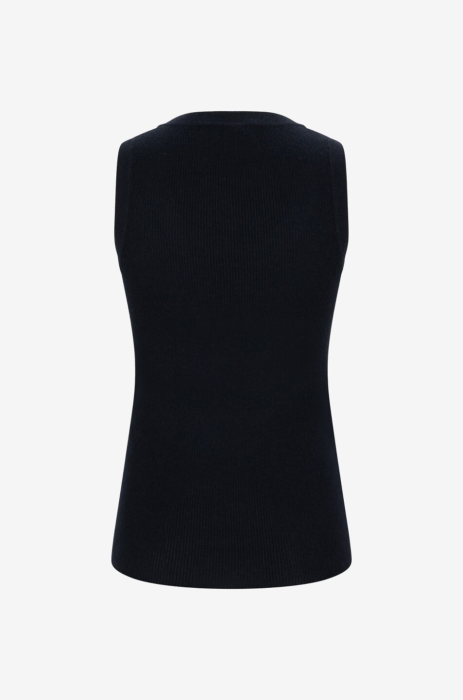 LISA YANG Ina cashmere sleeveless top Women DARK BLUE 2