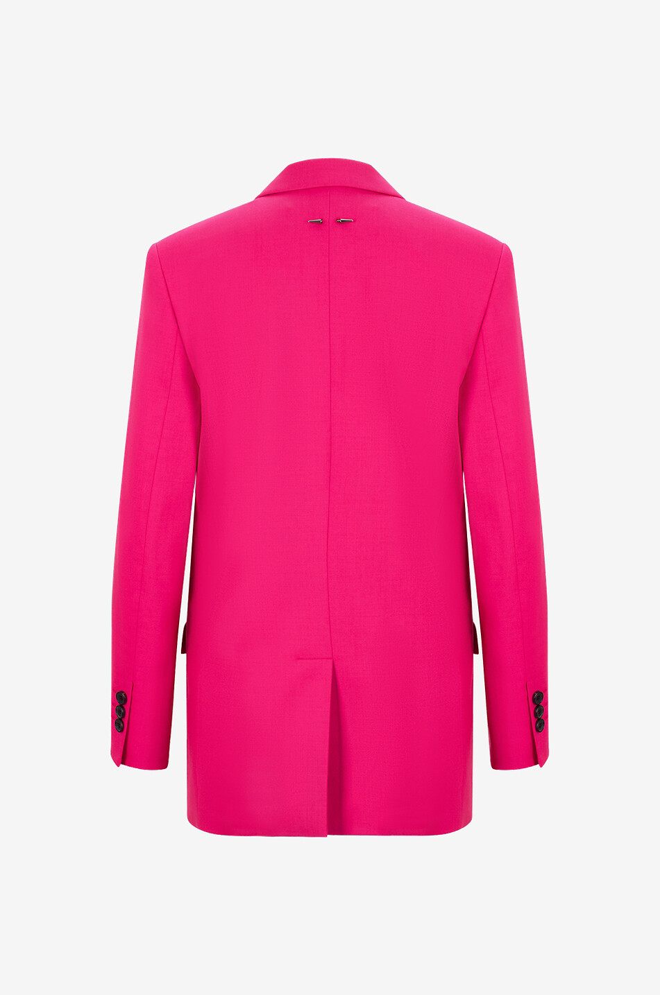 Slim-fit wool blend blazer