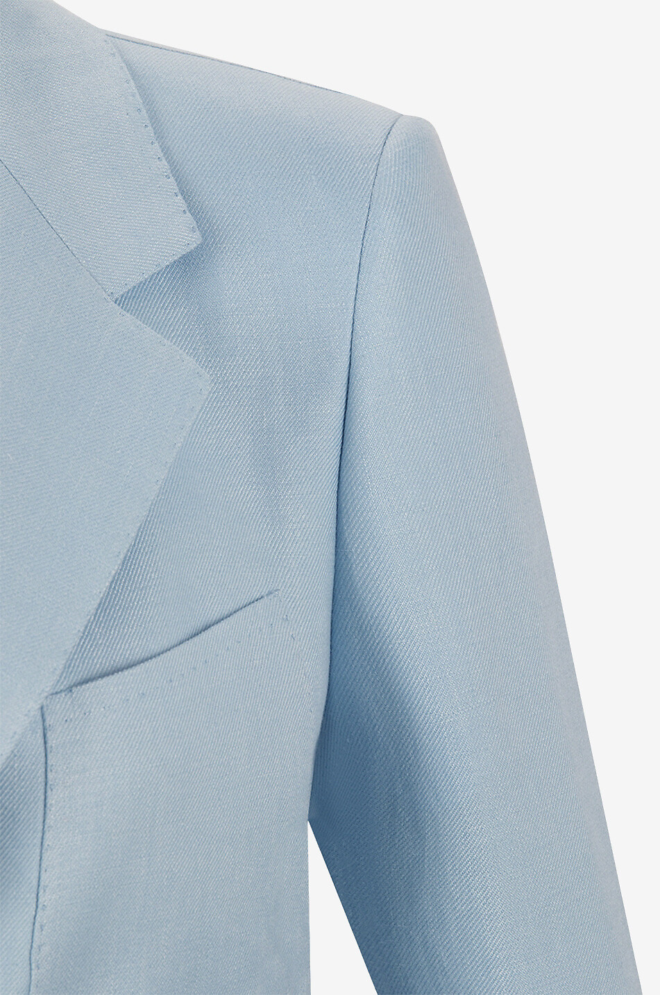 TAGLIATORE Blazer en lin Parigi Femme BLEU CLAIR 3