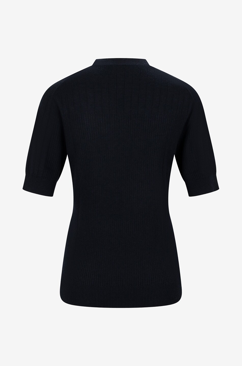 LISA YANG Ava cashmere short-sleeved T-shirt Women DARK BLUE 2