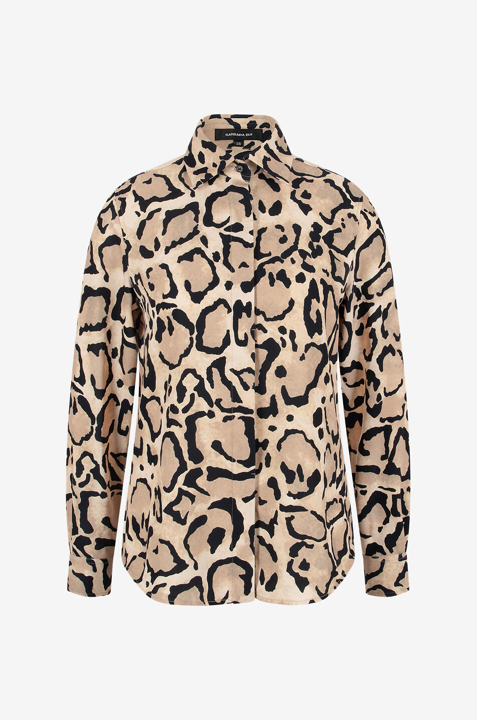 Bengal printed crepe shirt