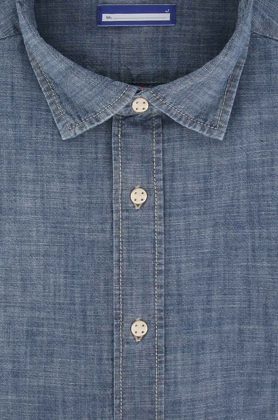 JACOB COHEN Langärmeliges Jeanshemd Herren HELLBLAU 2