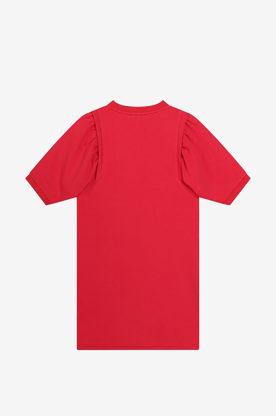 Kleid für Mädchen aus Baumwolle mit Straussprint
