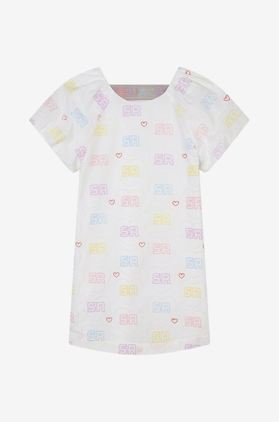 Robe en coton pour fille SR Coeurs