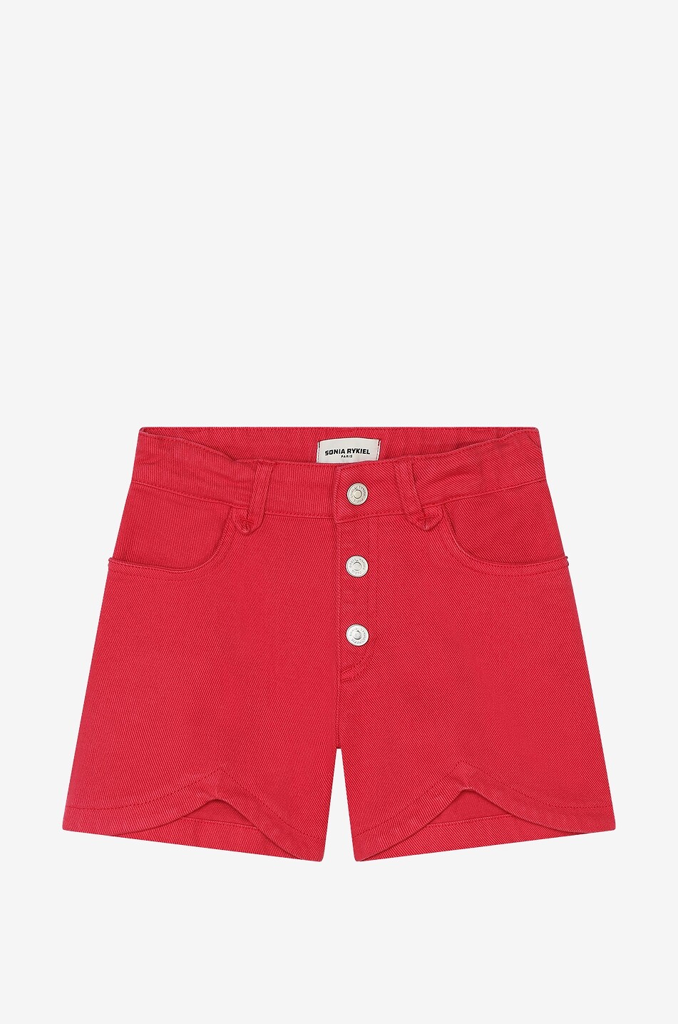 Short en velours côtelé en coton pour fille