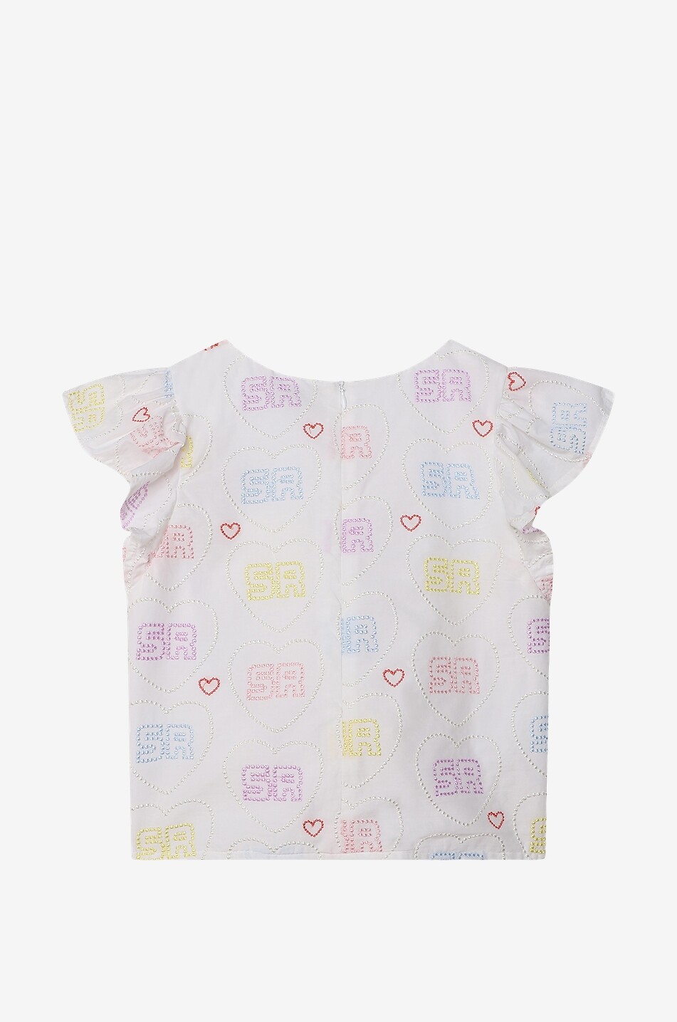 Top en coton pour fille à nouer