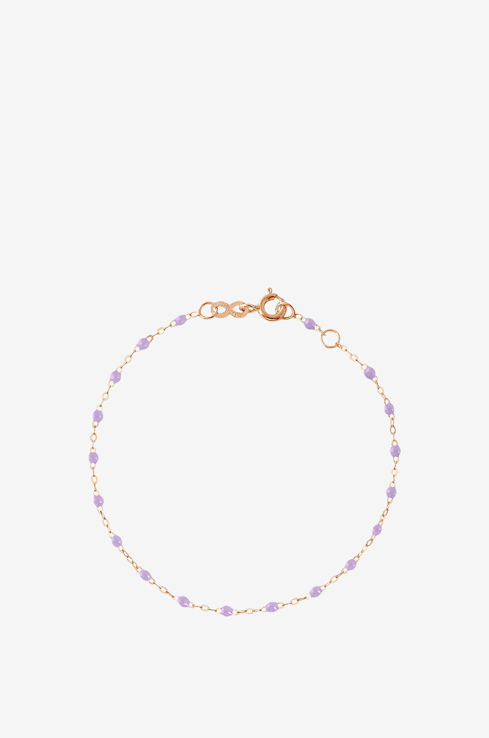 GIGI CLOZEAU Classique Gigi Lilac pink gold and resin bracelet Women LIGHT PURPLE 1