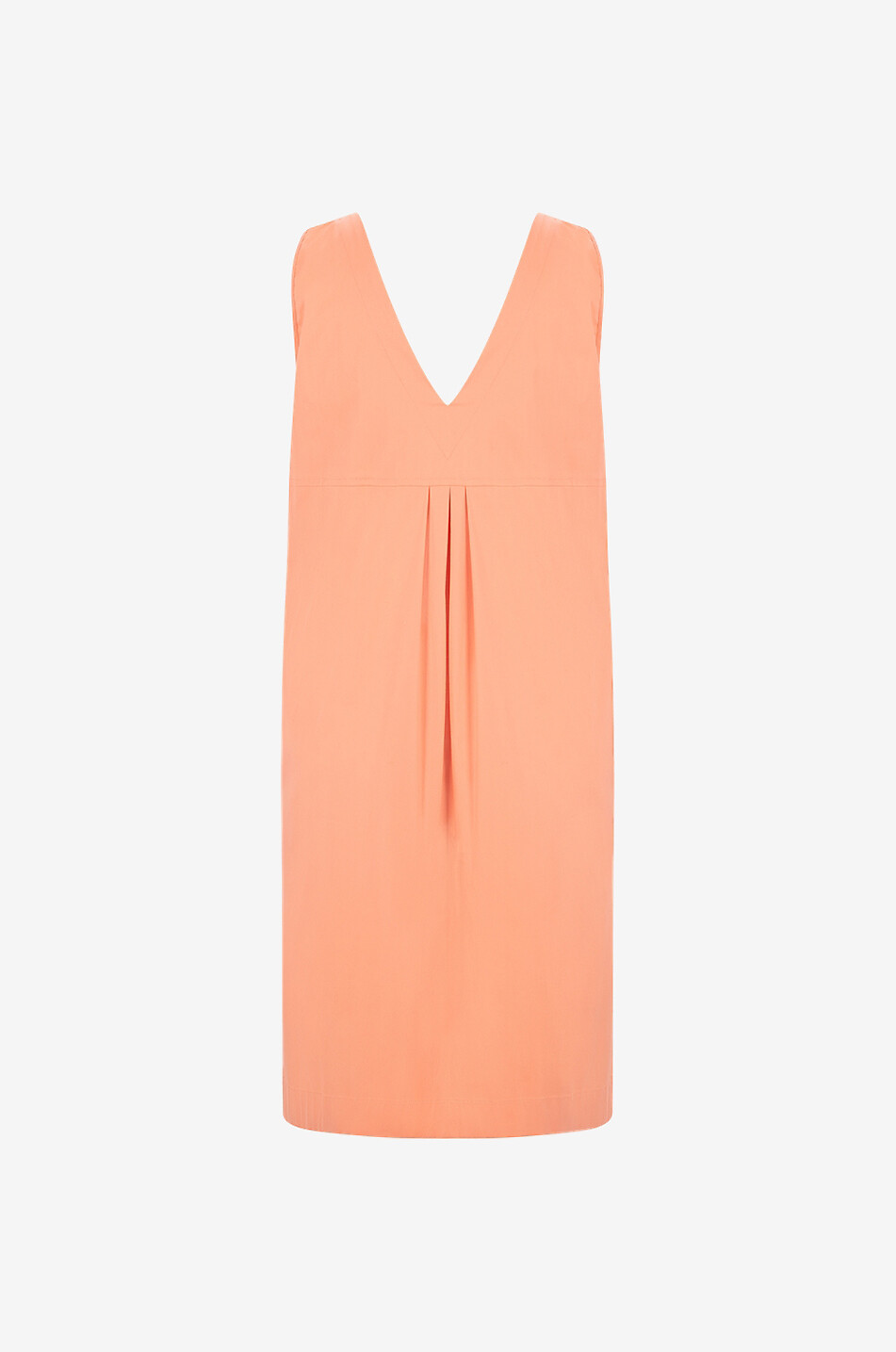 GRAN SASSO Robe shift courte en coton Femme ORANGE 2
