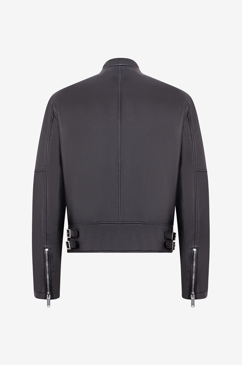 Biker Bomber nappa leather jacket