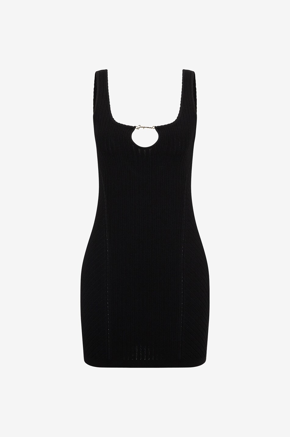JACQUEMUS La mini robe Sierra mini tank dress Women BLACK 1