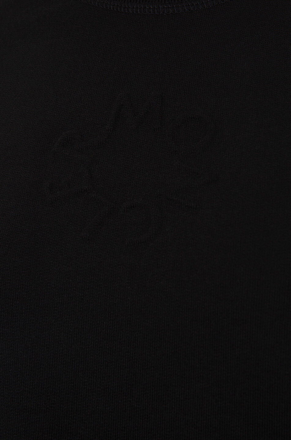 MONCLER Boxy-Rundhals-Sweatshirt mit 3D-Logo Damen SCHWARZ 3