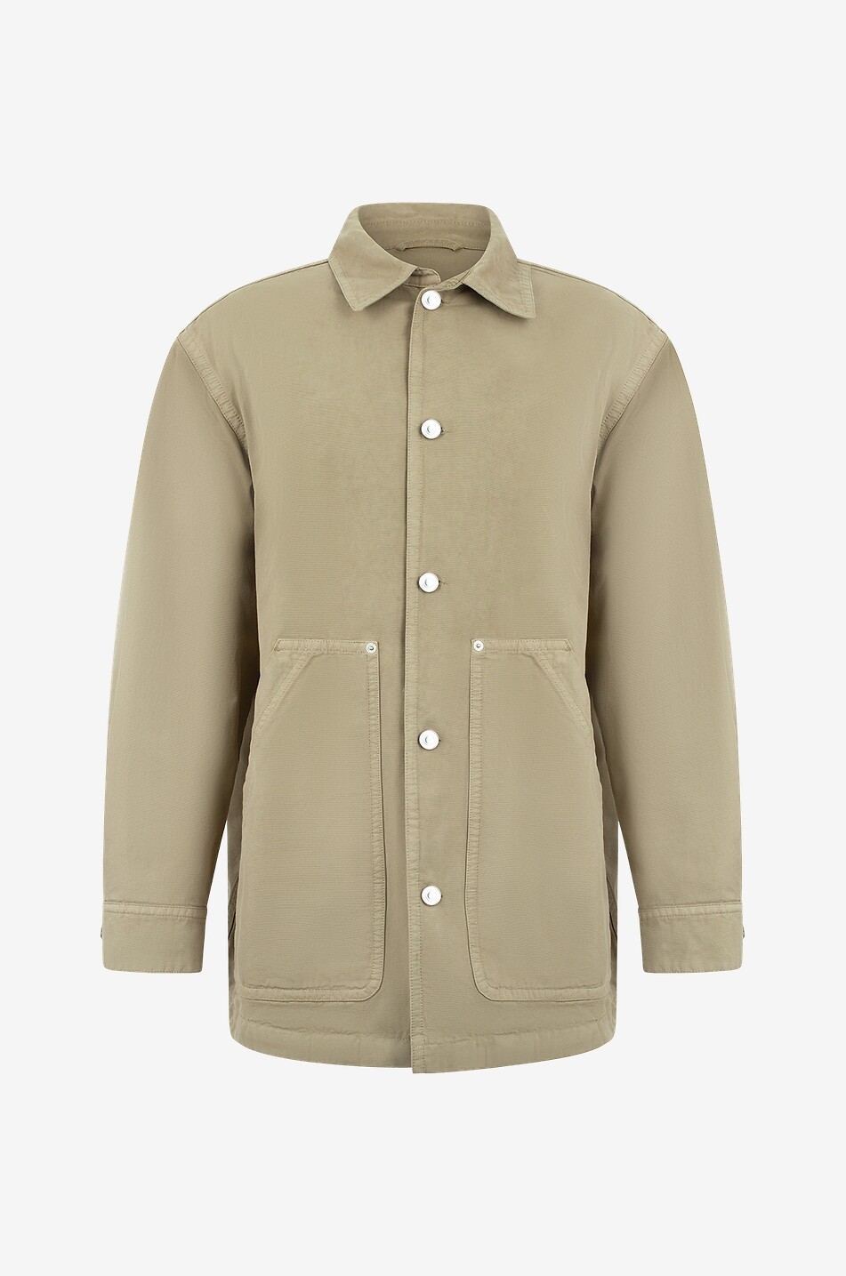 Lawrence cotton canvas shirt jacket