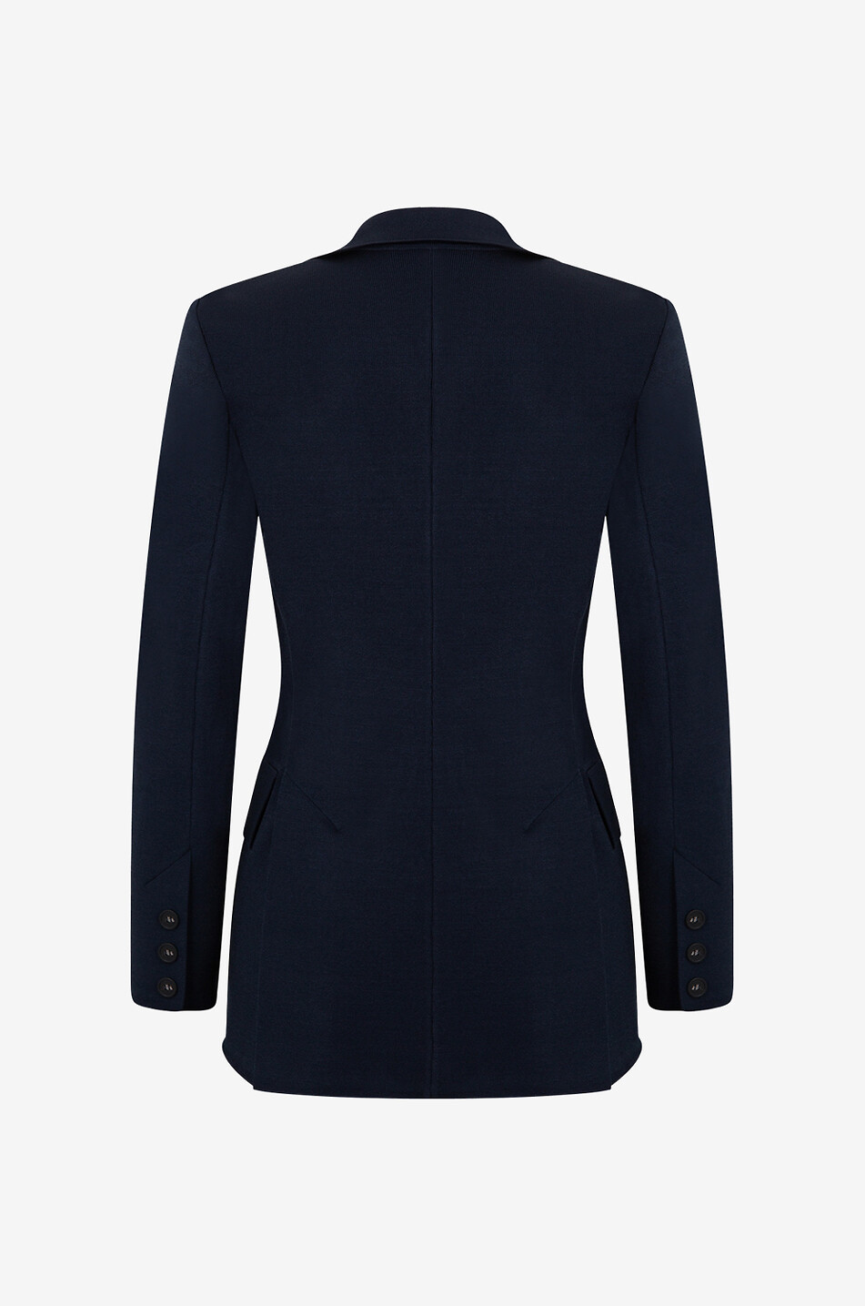 ANTONINO VALENTI Tehmina Durrani double-breasted jersey blazer Women DARK BLUE 2