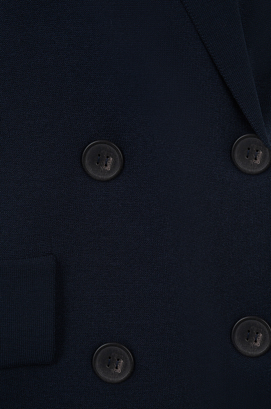 ANTONINO VALENTI Tehmina Durrani double-breasted jersey blazer Women DARK BLUE 3