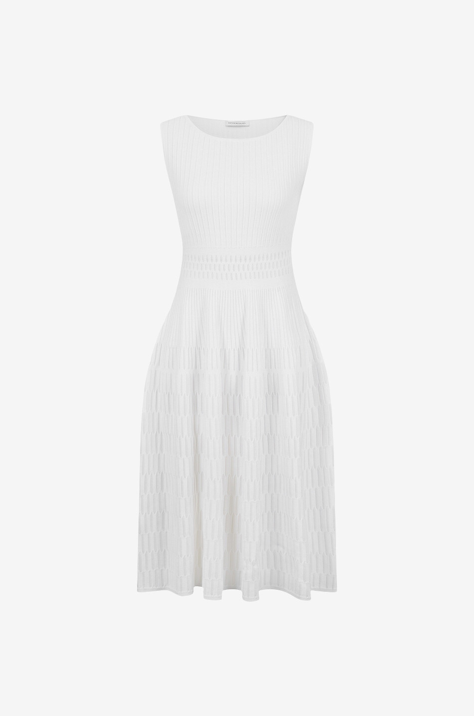 Hela Ammar sleeveless midi knit dress