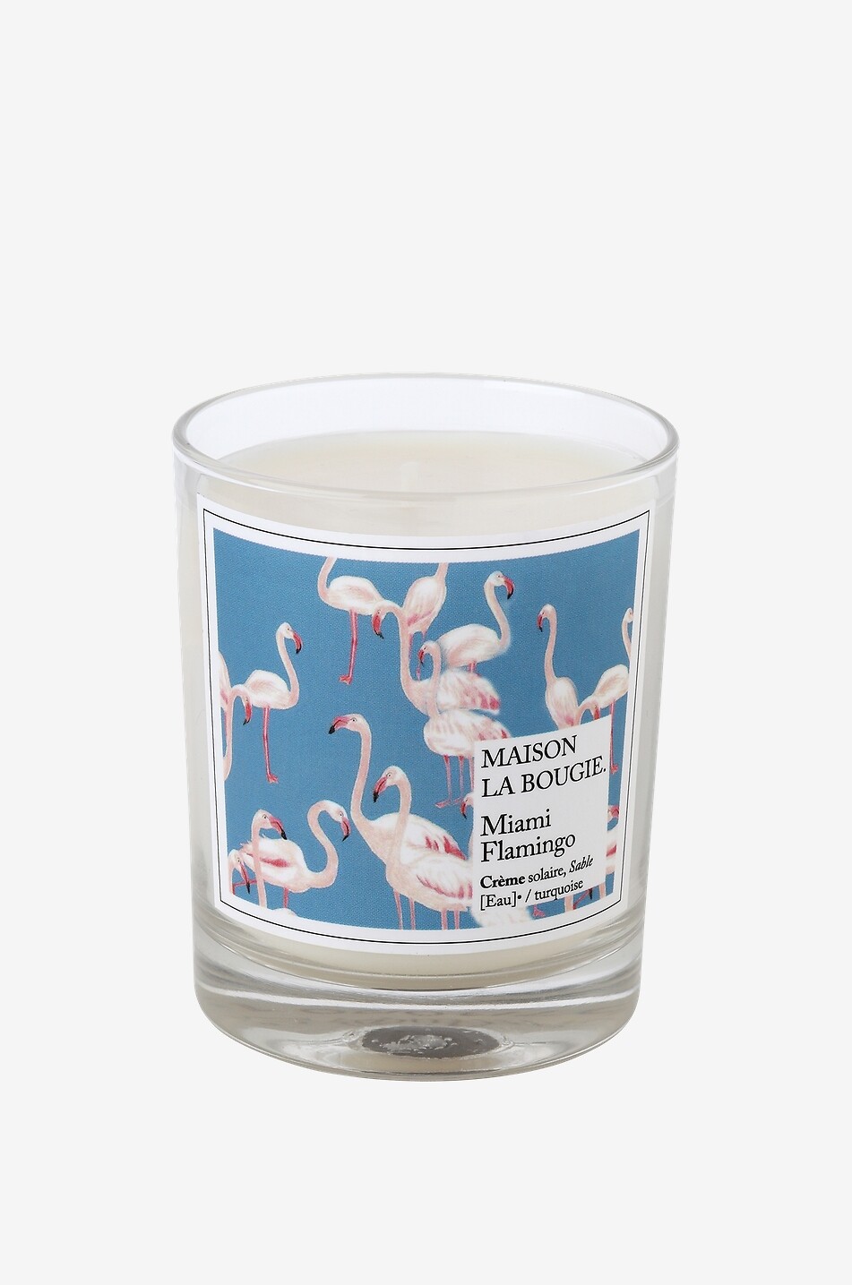 MAISON LA BOUGIE Classique Wallpaper Miami Flamingo scented candle - 180 g Home MULTI COLOURED 1