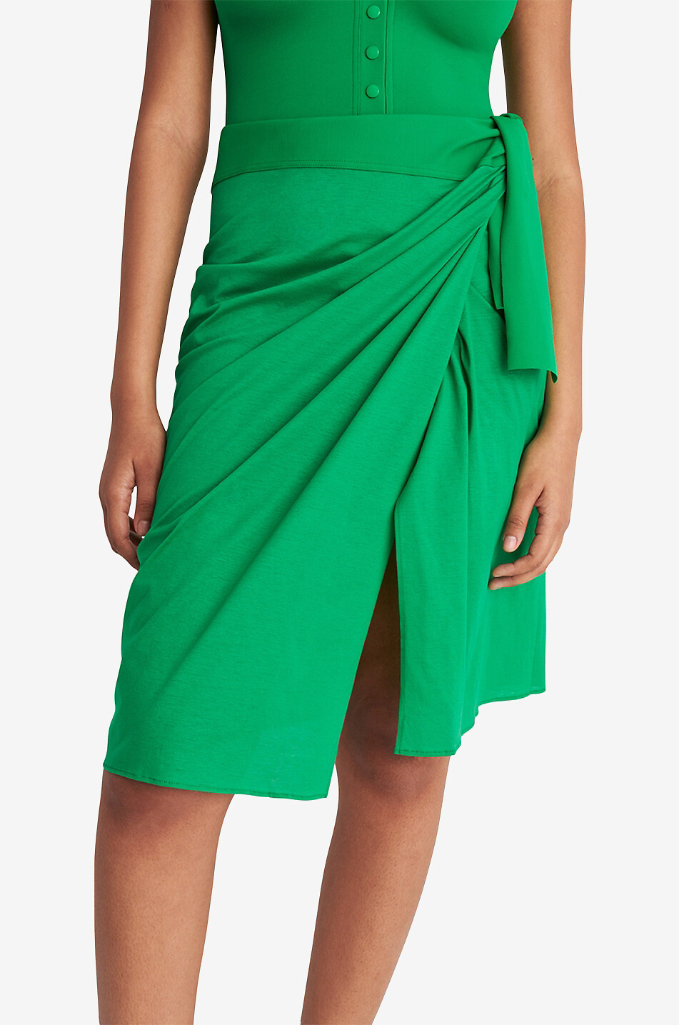 ERES Tanagra short jersey sarong Women GREEN 4