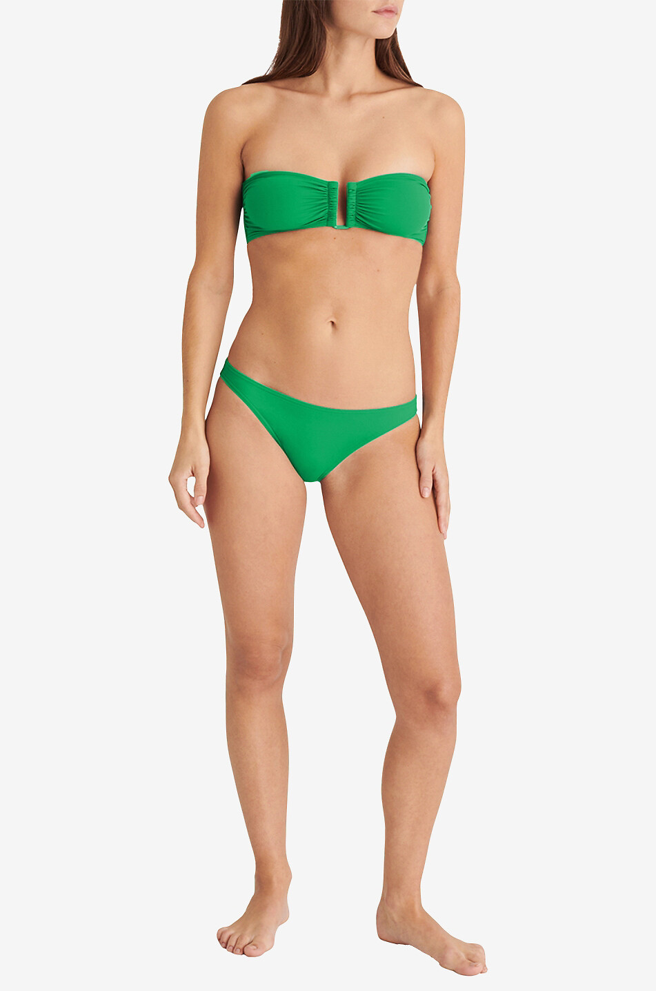 ERES Haut de bikini bandeau Show Femme VERT 3