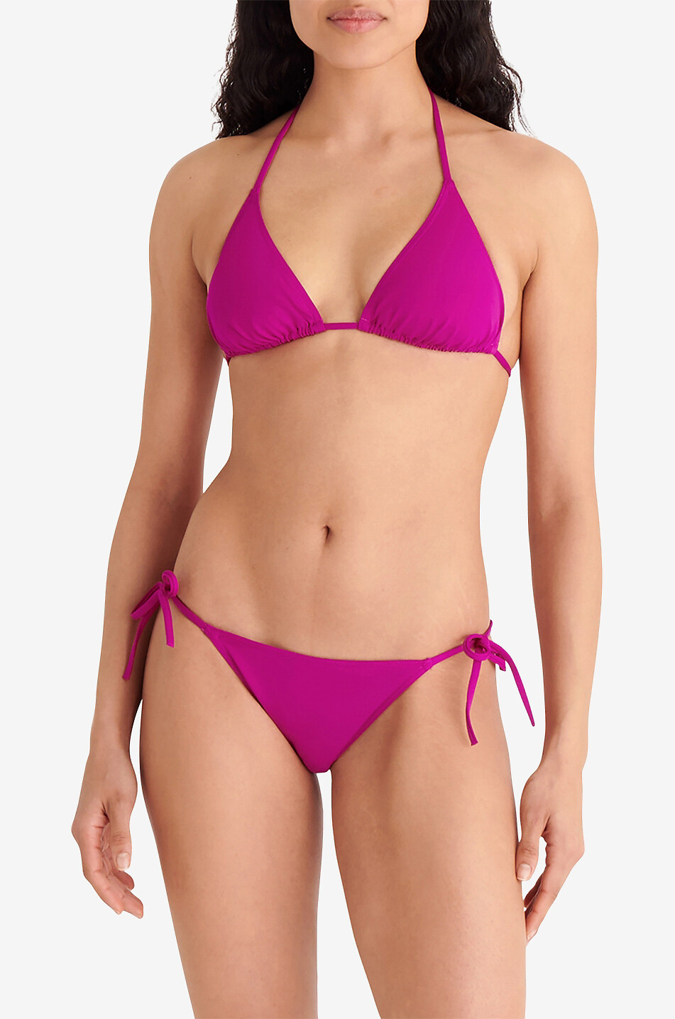 ERES Mouna triangle bikini top Women PINK 4
