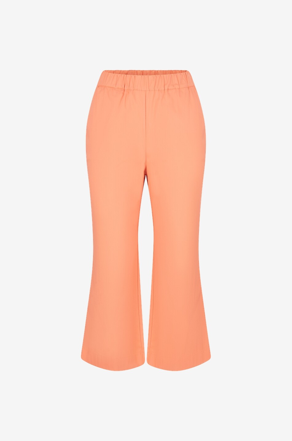 GRAN SASSO Pantacourt évasé en coton Femme ORANGE 1