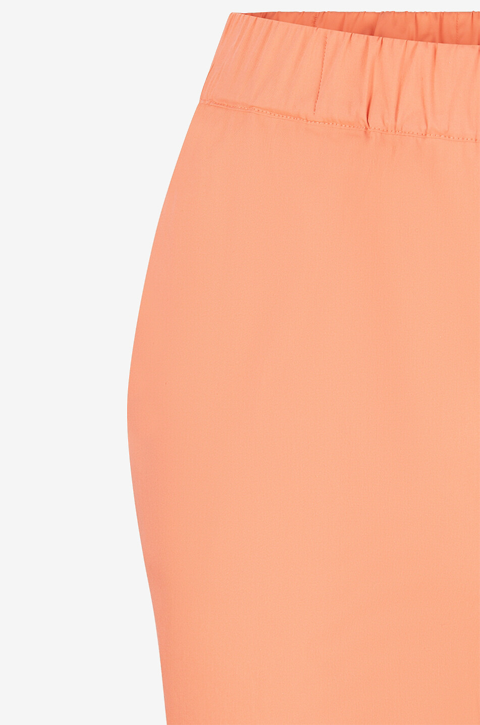 GRAN SASSO Pantacourt évasé en coton Femme ORANGE 7