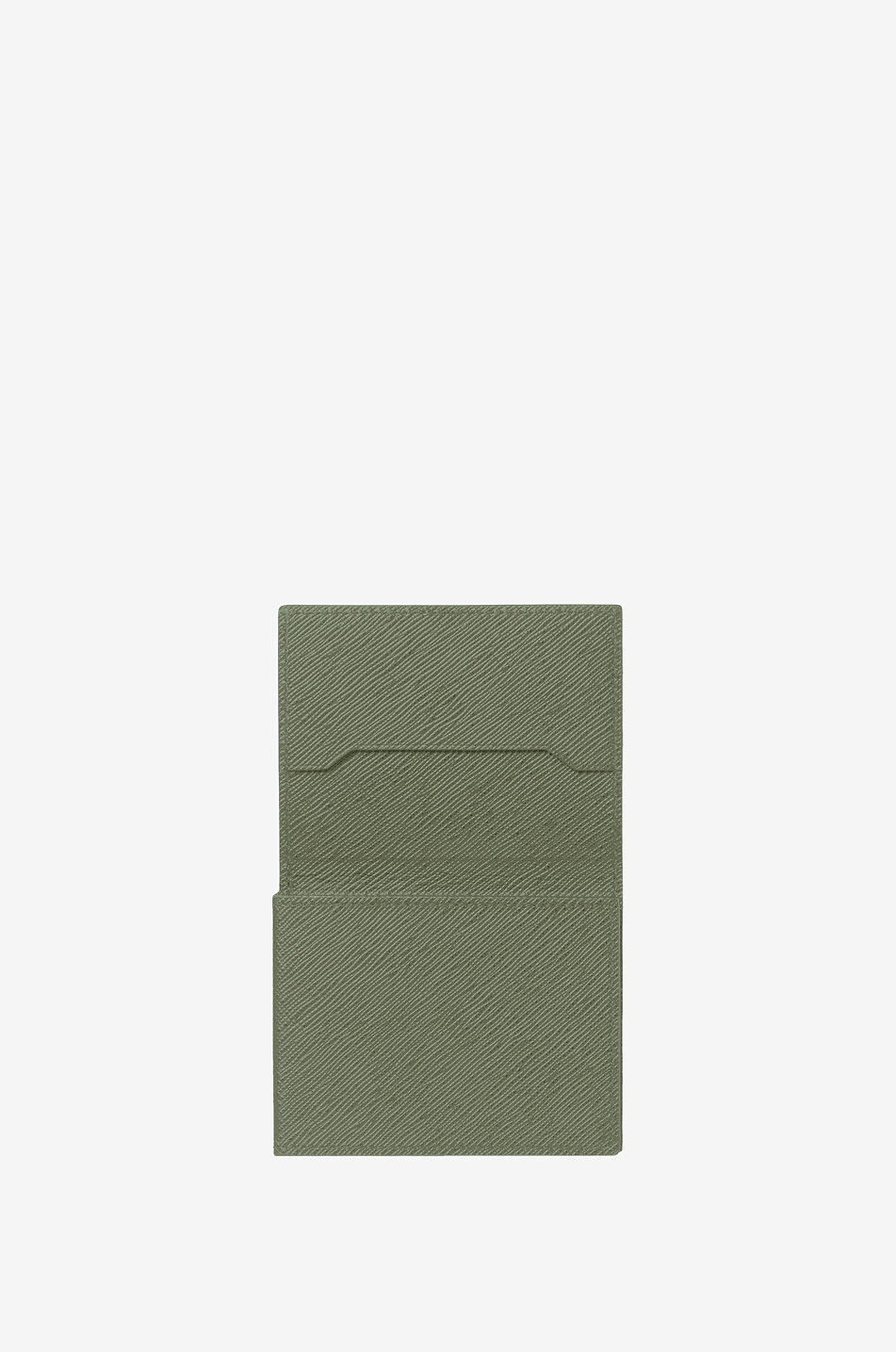 MONTBLANC Sartorial Trio 4CC saffiano leather card case Men LIGHT GREEN 4