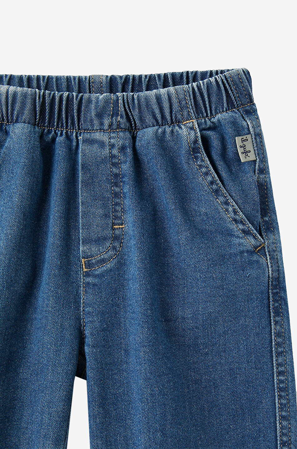 IL GUFO Karottenjeans für Babys Baby BLAU 3