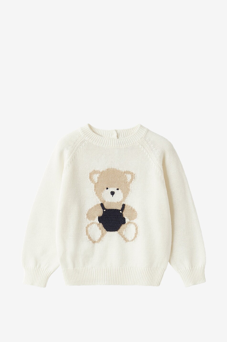 Jacquard-Pullover für Babys Teddy