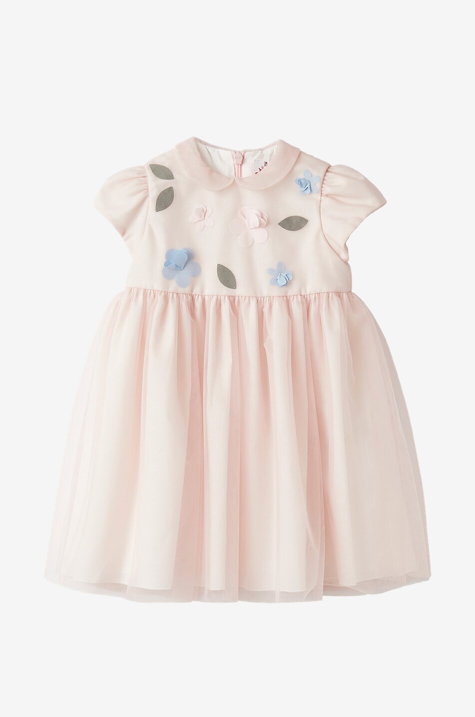 Baby-Tüllkleid mit Blüten