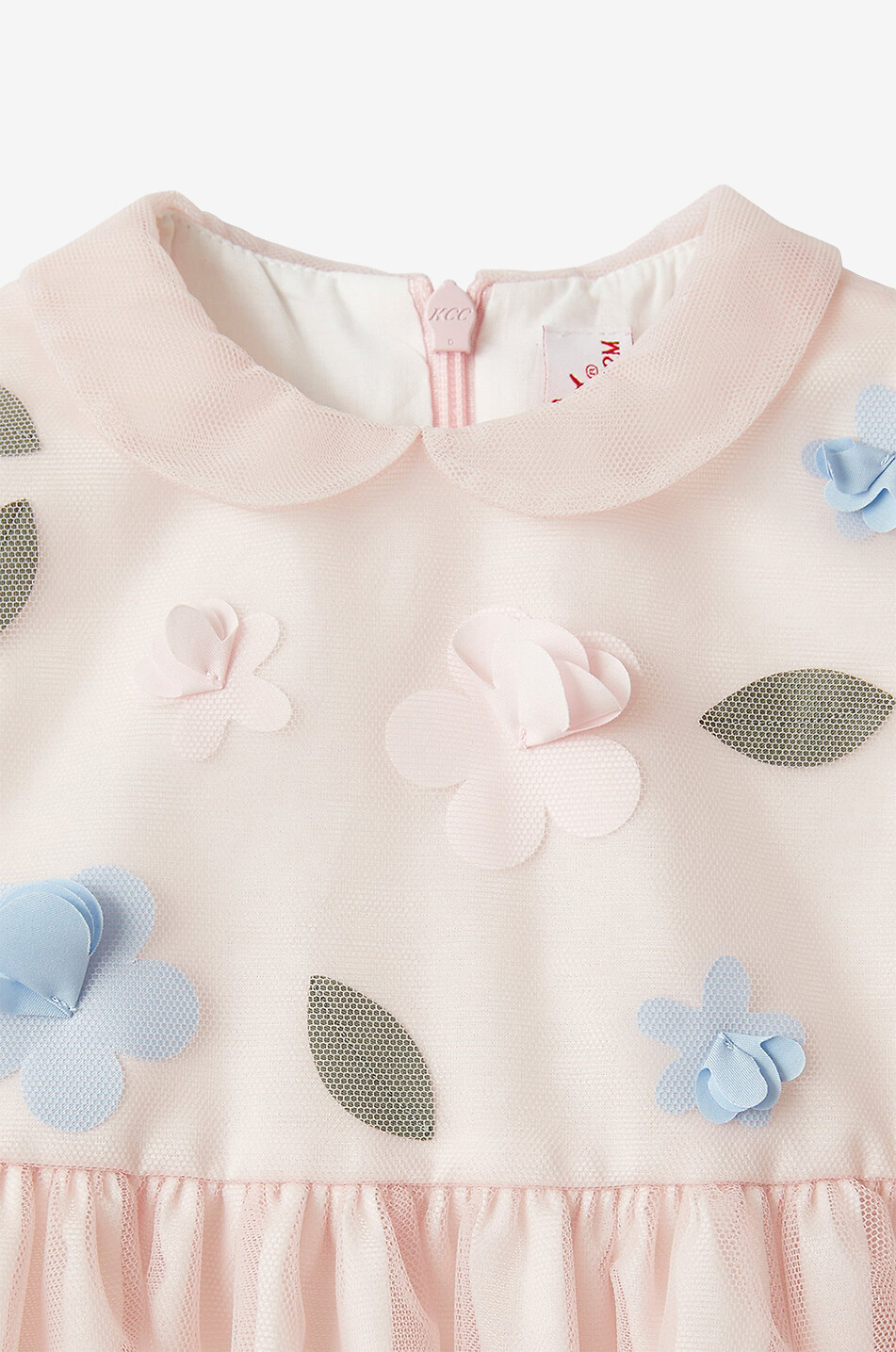 Baby-Tüllkleid mit Blüten