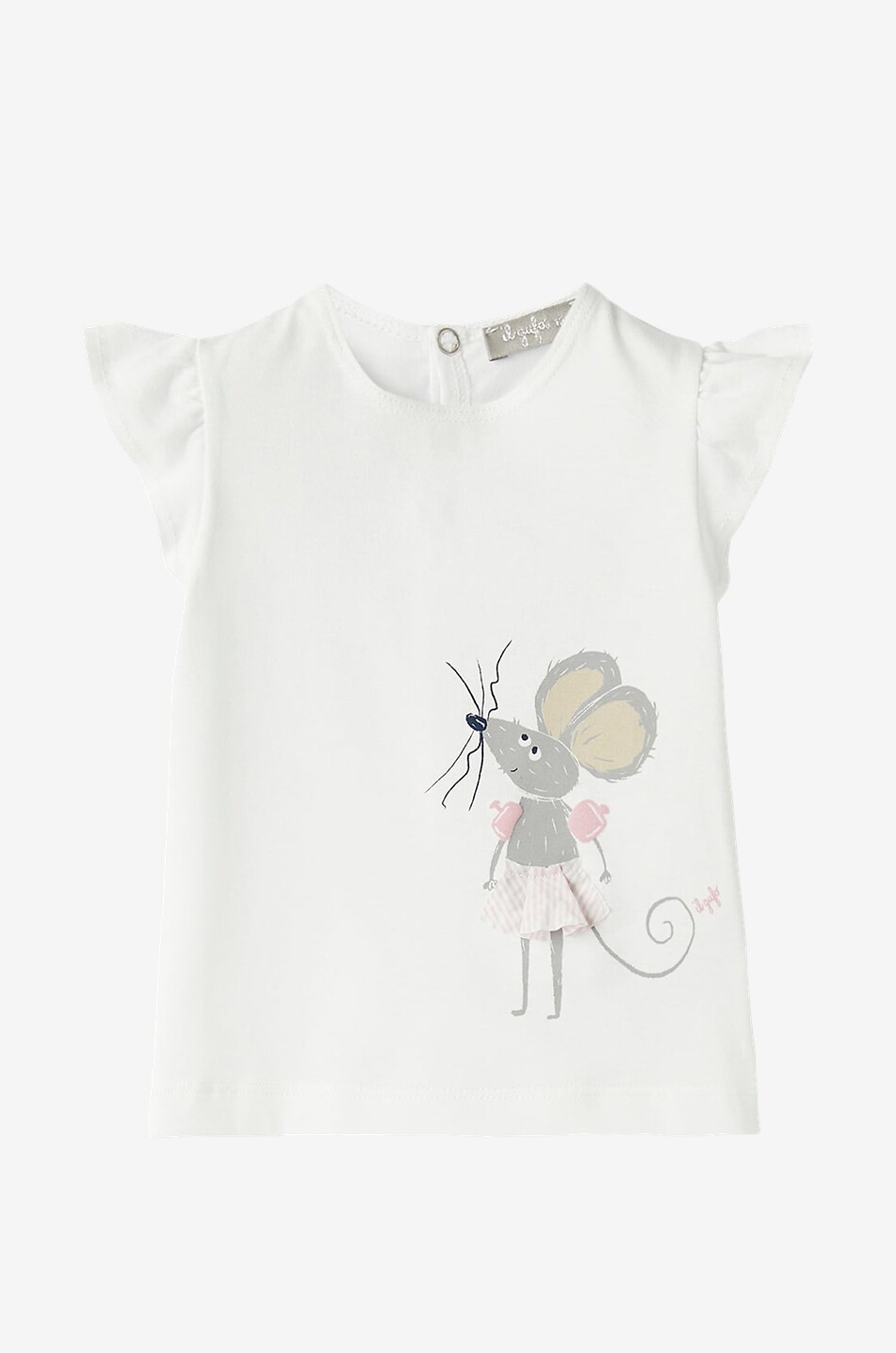 T-shirt en coton pour bébé Petite Souris