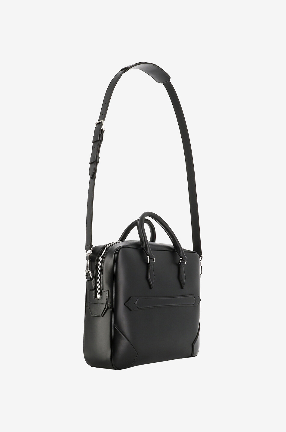 MONTBLANC Aktentasche aus Glattleder Meisterstück Herren Farblos 5