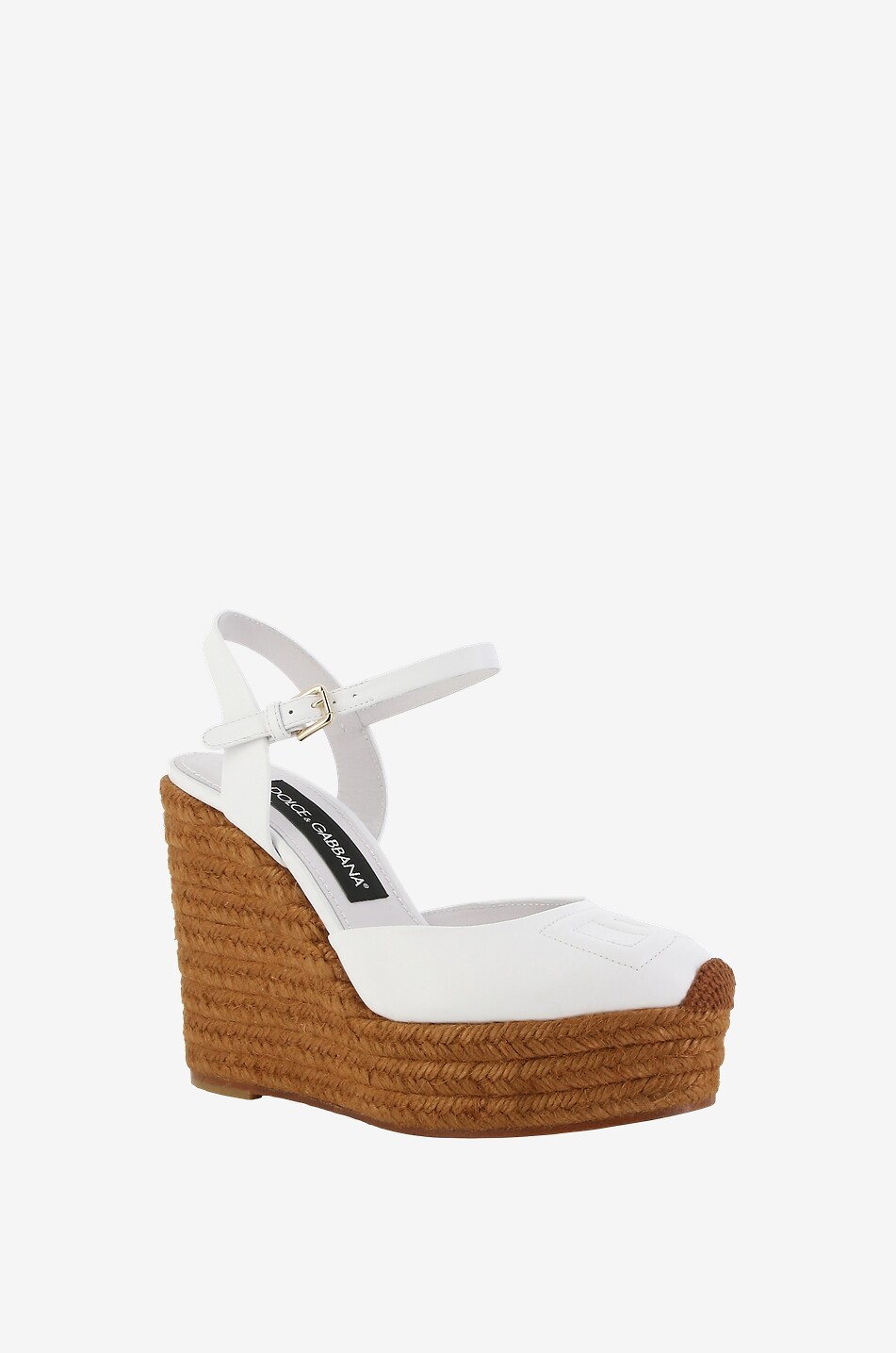 Espadrilles compensées blanches femme best sale