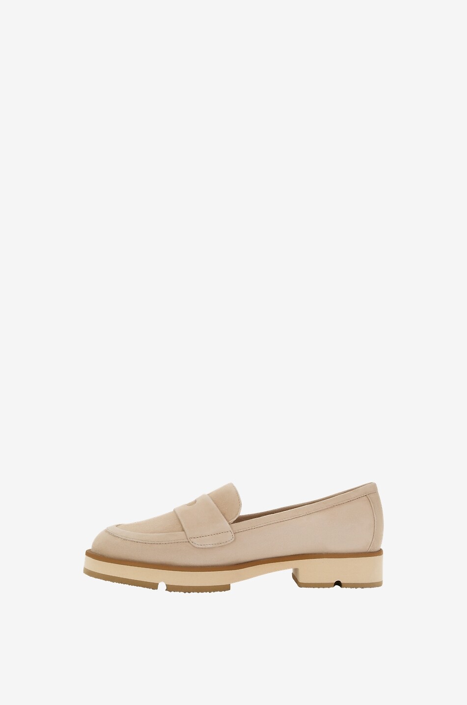 BONGÉNIE Mocassins en daim à semelle épaisse Molly 20 Femme Beige Foncé 3