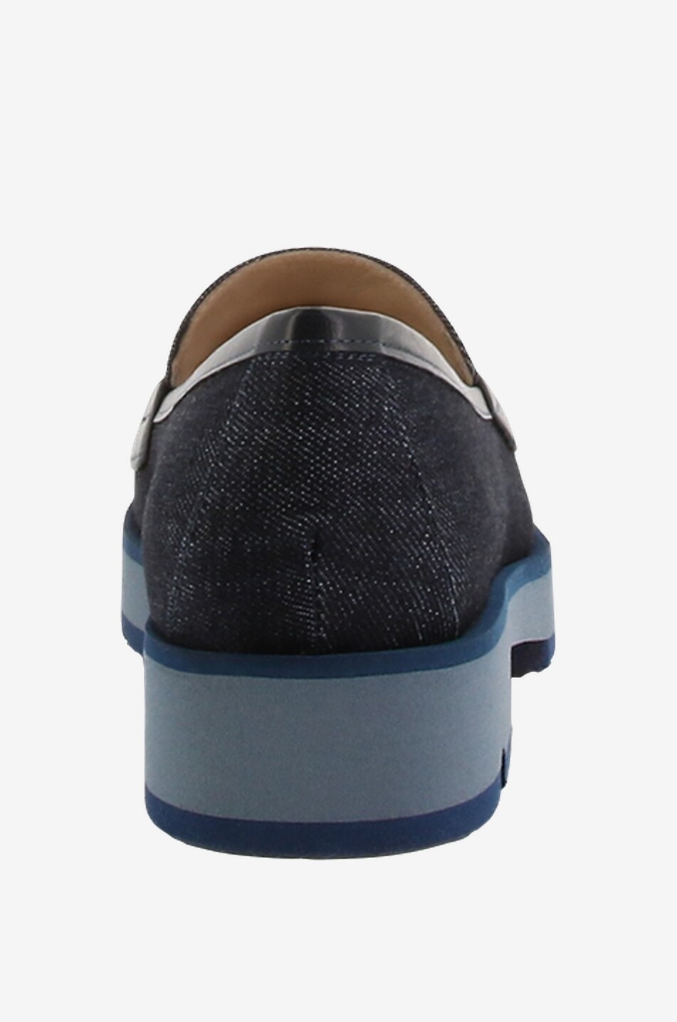 Denim- und Ledermokassins Molly 20