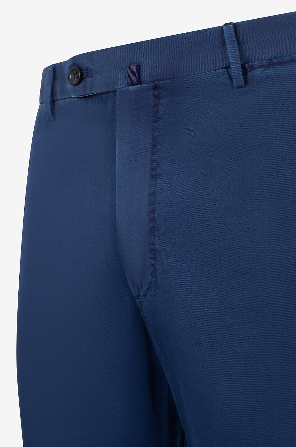 INCOTEX Pantalon chino droit en coton mélangé Pattern 39 Homme BLEU FONCE 3