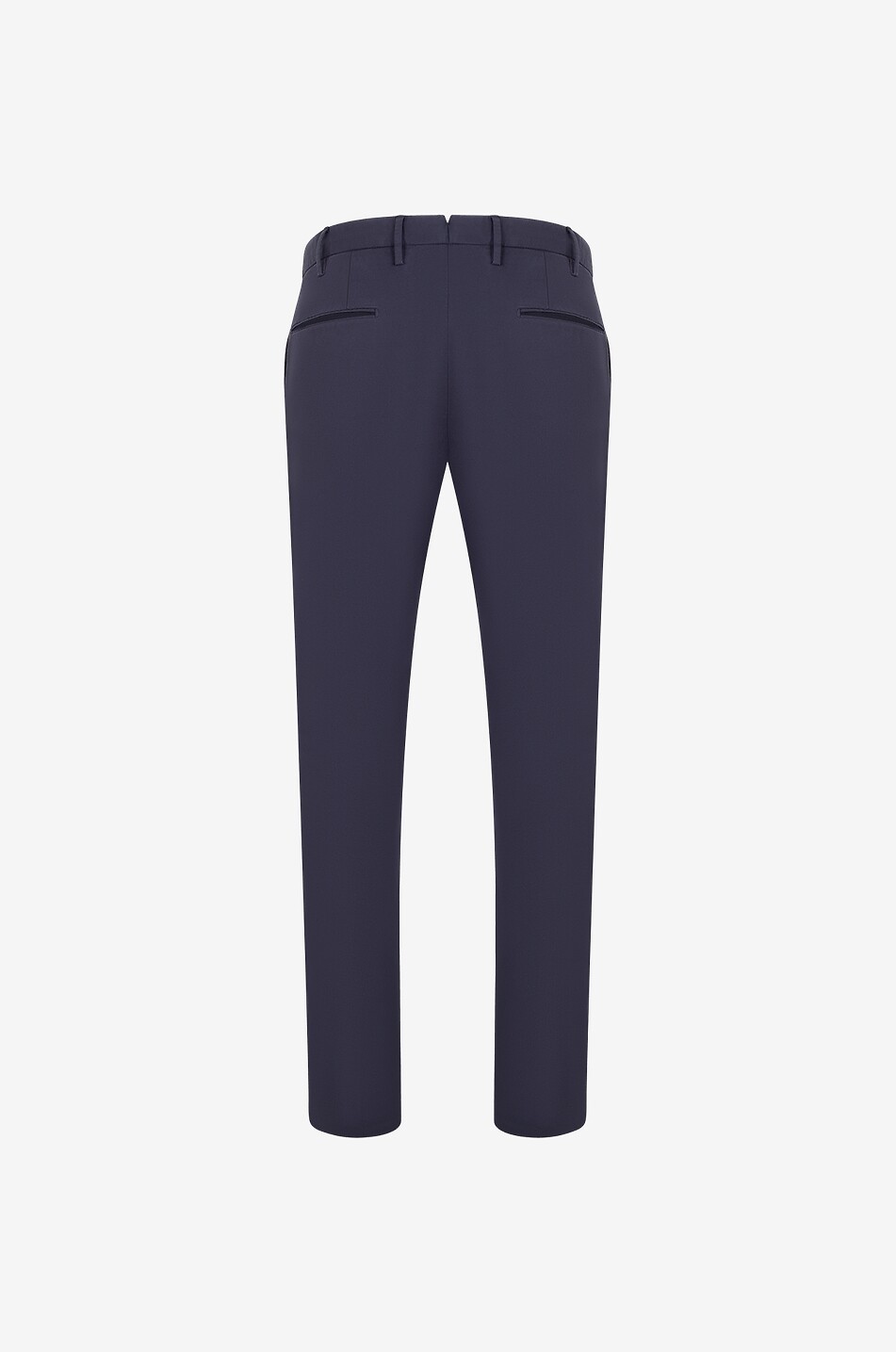 INCOTEX Royal Batavia cotton slim fit trousers Men DARK BLUE 2