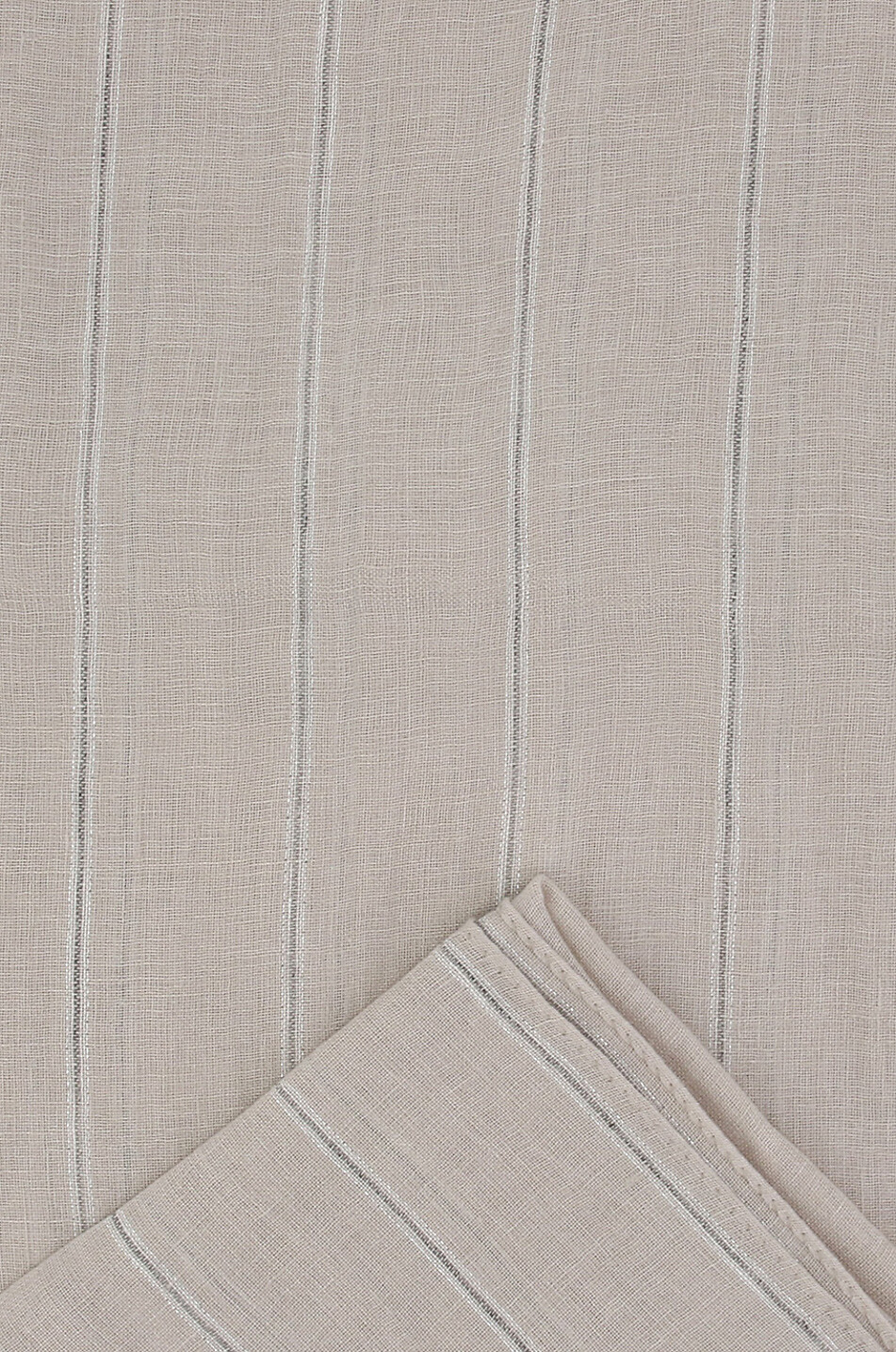 Écharpe tissée en lin Sparkling Regimental Stripe
