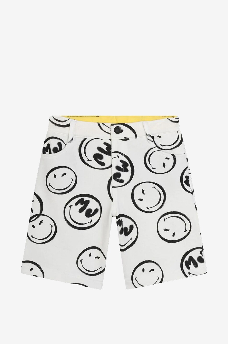 MARC JACOBS Bermuda garçon en molleton Smiley Face Garçon BLANC CASSE 1
