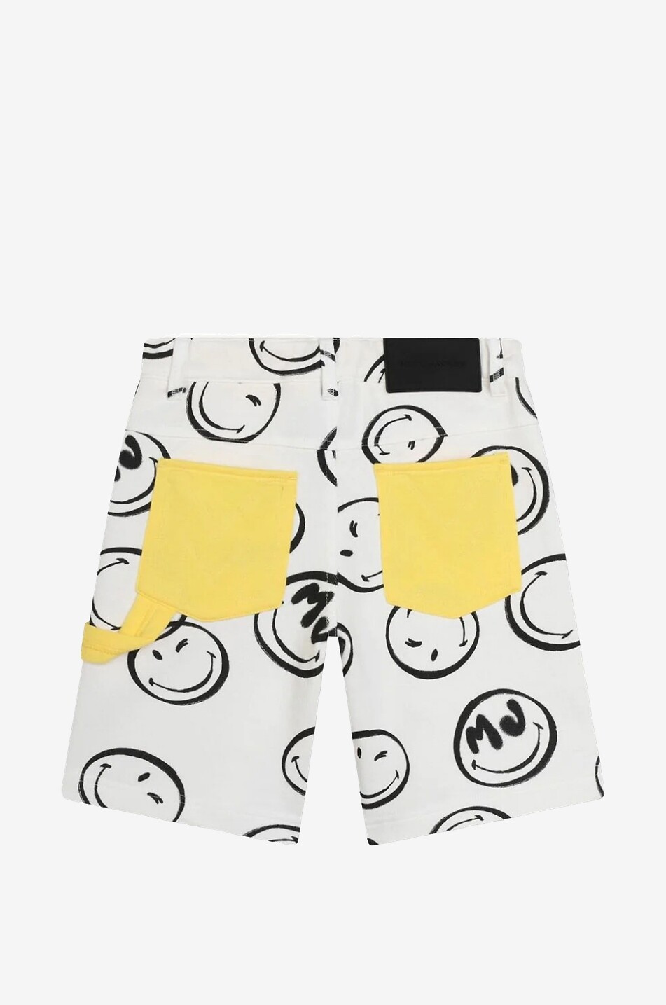MARC JACOBS Bermuda garçon en molleton Smiley Face Garçon BLANC CASSE 2
