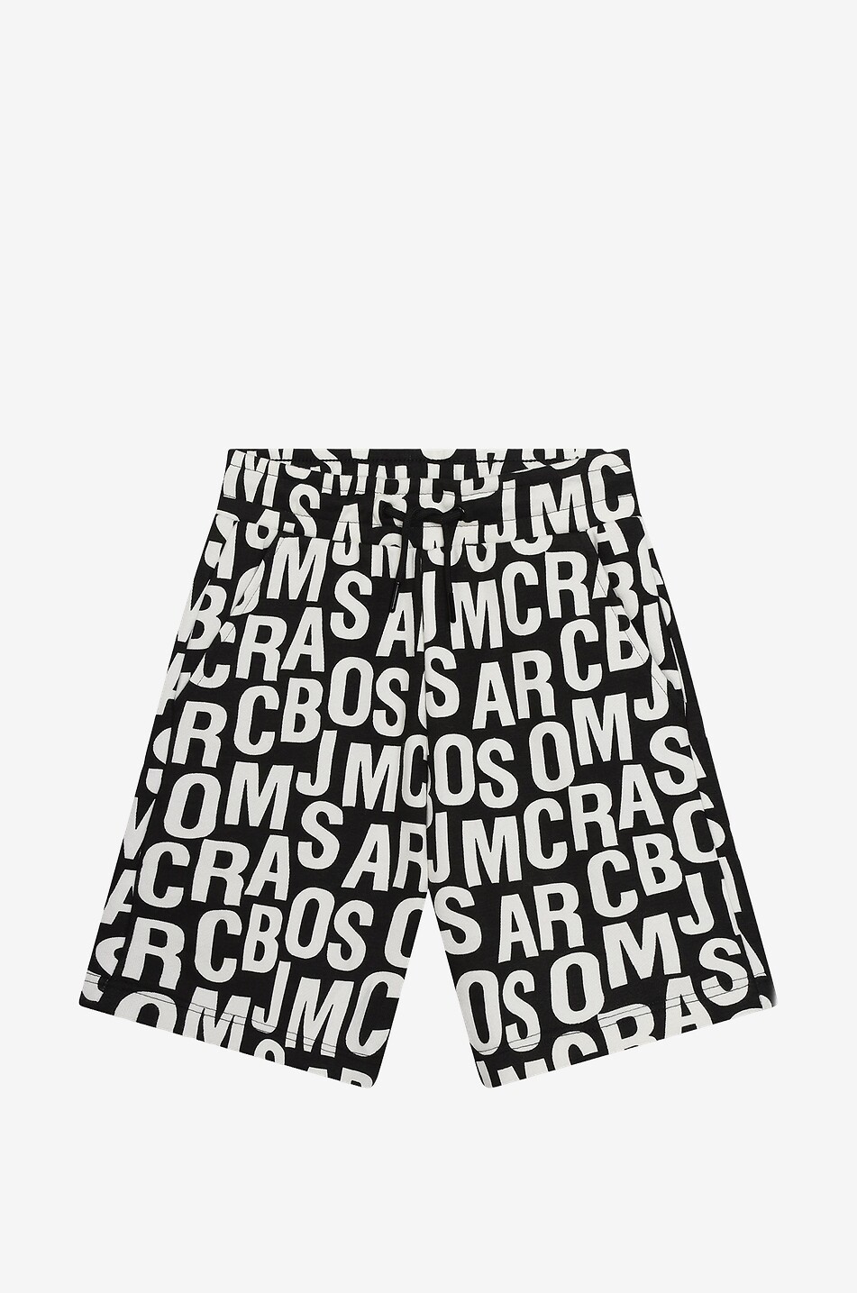 Jungen-Sweat-Bermudashorts Logo All Over