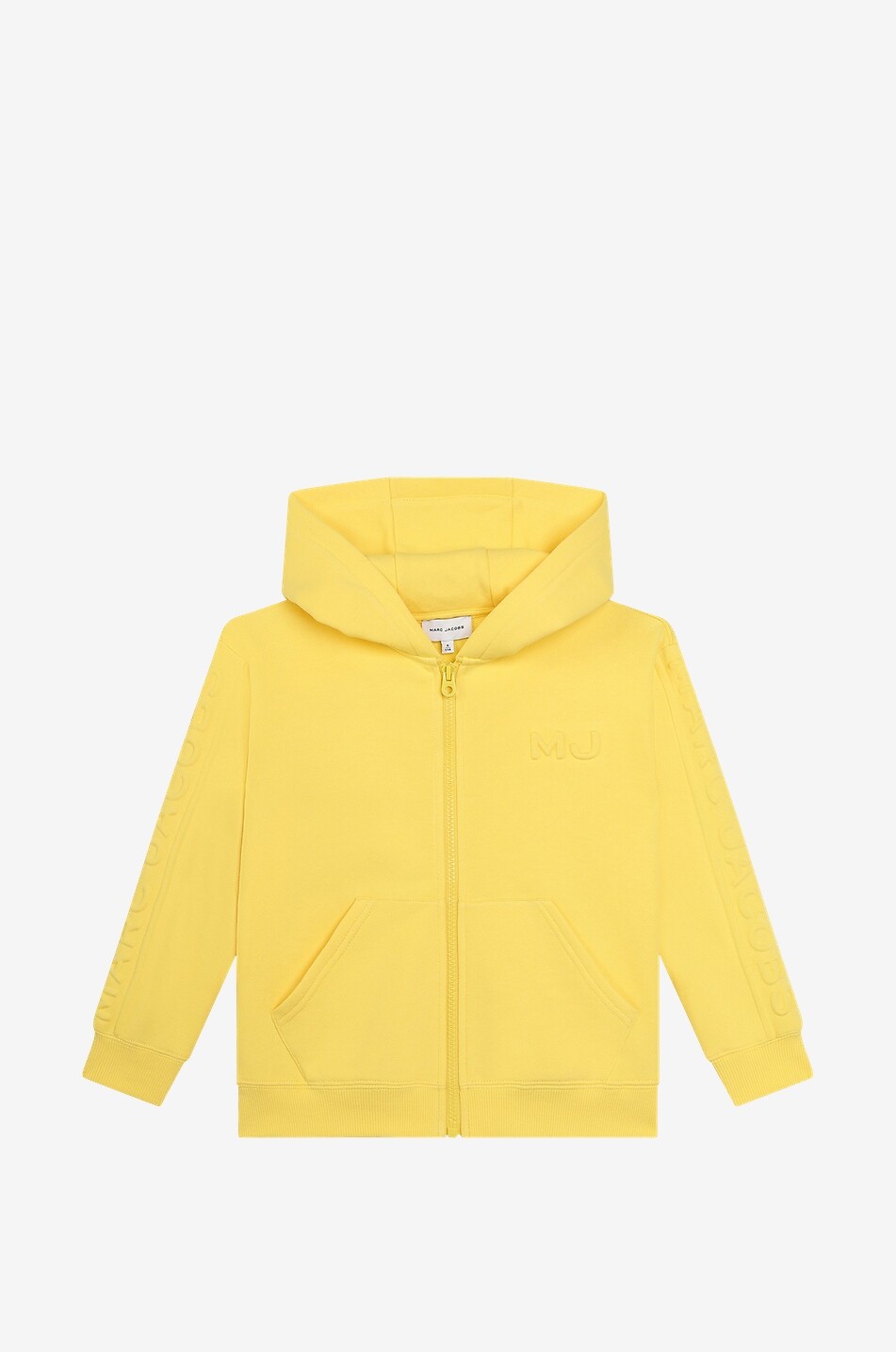 MARC JACOBS Sweat-shirt zippé à capuche garçon MJ 3D Garçon JAUNE 1