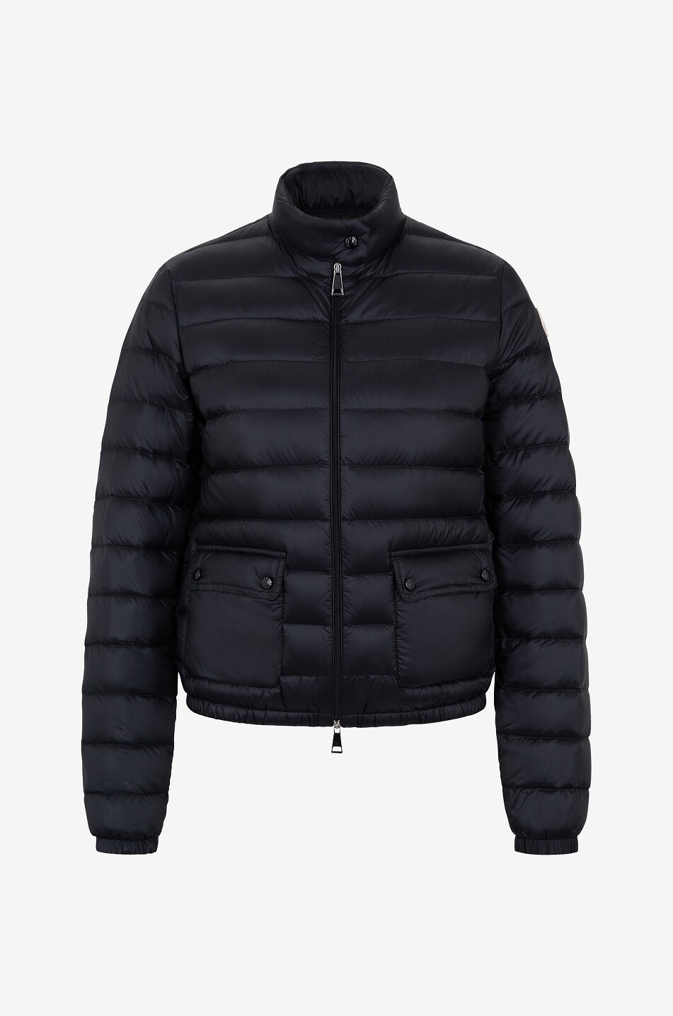 MONCLER Leichte kurze Daunenjacke Lans Damen SCHWARZ 1