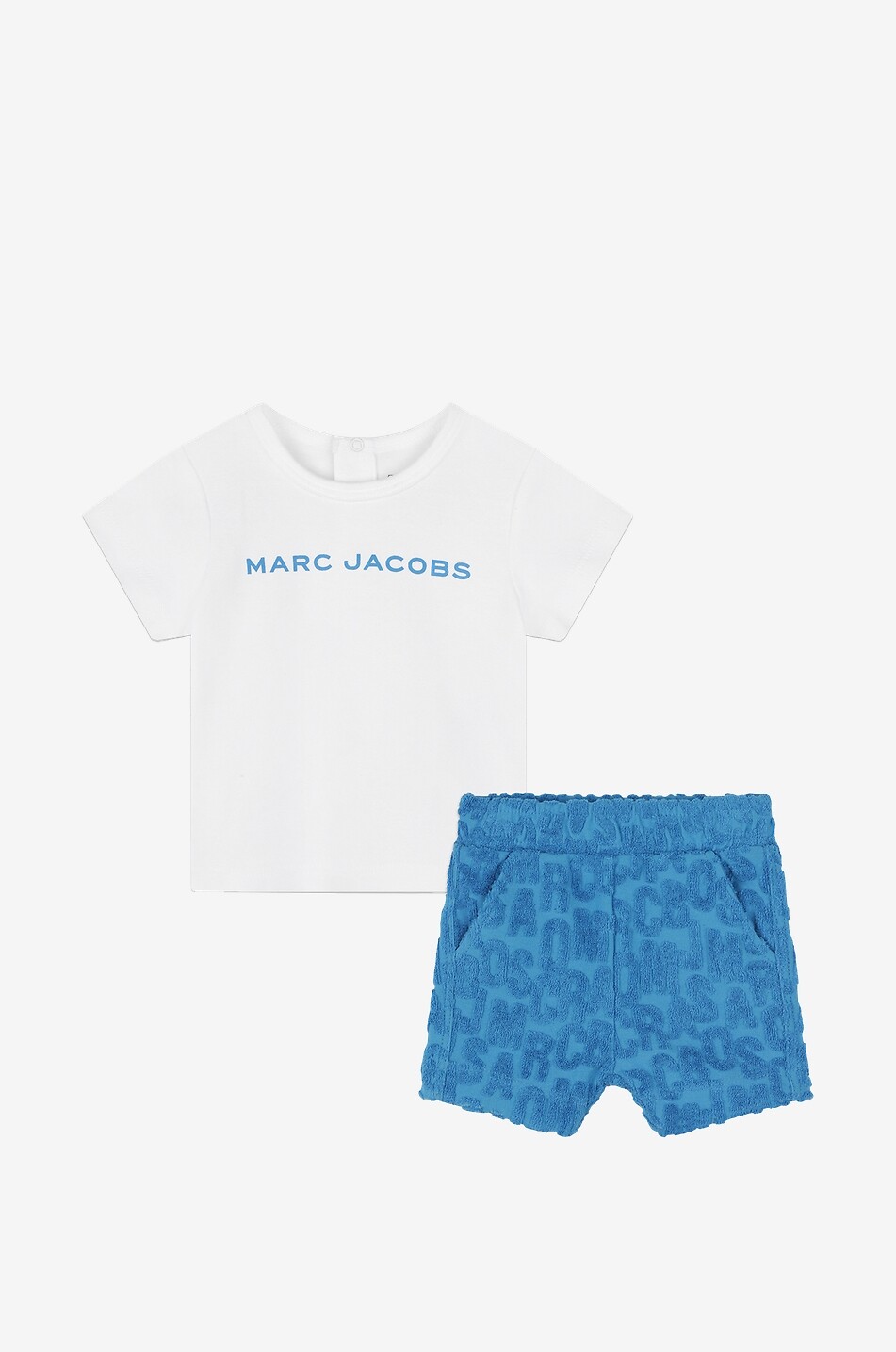 Baby-Set Frottee-Shorts und T-Shirt