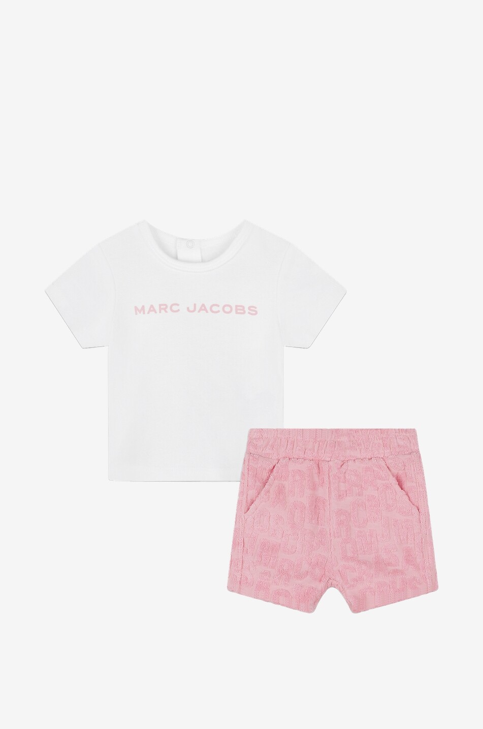 Baby-Set Frottee-Shorts und T-Shirt