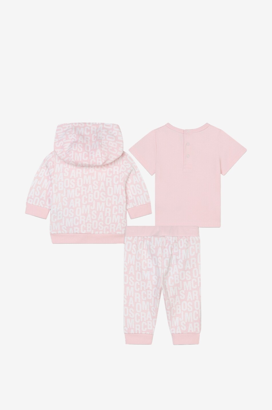 Baby-Jogginganzug mit T-Shirt Logo All-Over