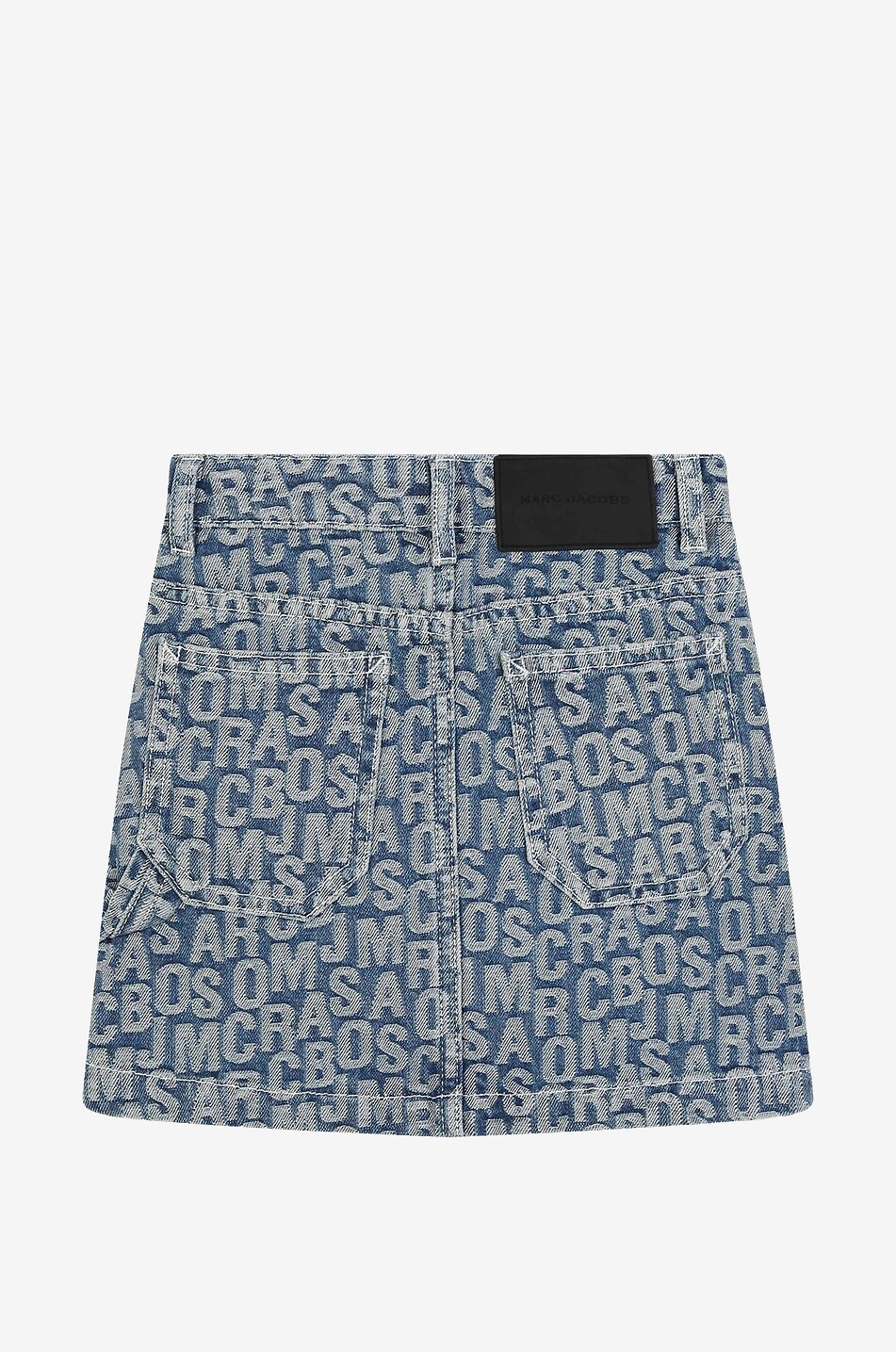 Minijupe en denim fille Logo All Over